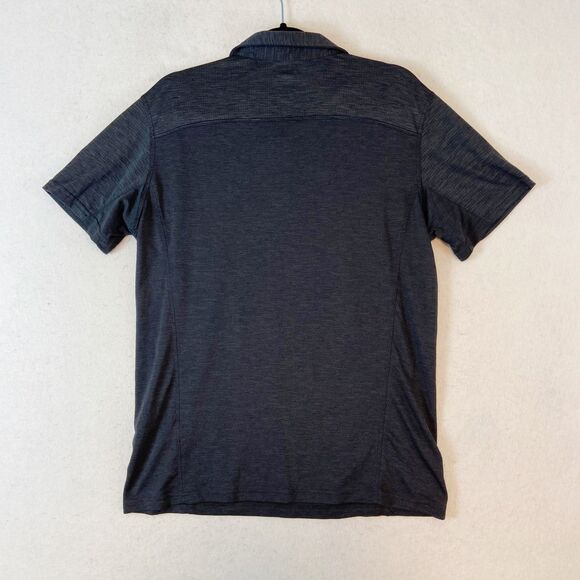 Kuhl Men's Engineered Polo Large Gray Outdoor Lightweight Moisture Wicking - Picture 3 of 7